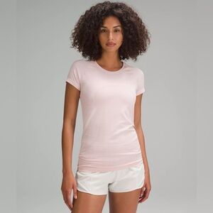 Lululemon Swiftly Tech Short Sleeve Shirt 2.0 • Strawberry Milkshake Pink - 2